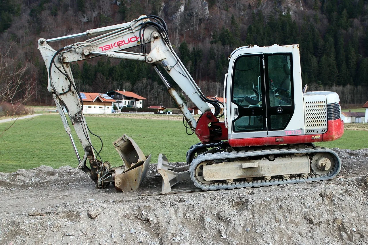 excavator, construction machine, shovel, excavator bucket, tracked vehicle, technology, work, work machine, construction site, excavator buckets. Marketing an equipment rental business on a small budget