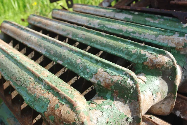 battery, pipe, iron, cast iron, rust, old, heavy. OSHA Rules for Equipment Rental Yards: What to Inspect Before a Visit